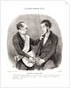 Réception d'un Franc-Macon, 1846 by Honoré Daumier