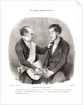 Réception d'un Franc-Macon, 1846 by Honoré Daumier