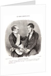 Réception d'un Franc-Macon, 1846 by Honoré Daumier