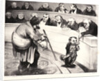 Pour un pauvre Americain, s'il vous plait, 1835 by Honoré Daumier