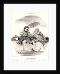 Les Plaisirs de la Pêche (The Pleasures of Fishing), 1842 by Honoré Daumier