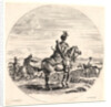 Cavalier polonais, avec arc et carquois, 1651 by Stefano Della Bella