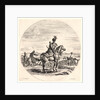Cavalier polonais, avec arc et carquois, 1651 by Stefano Della Bella