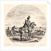 Cavalier polonais, avec arc et carquois, 1651 by Stefano Della Bella