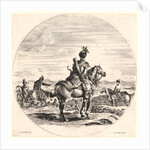Cavalier polonais, avec arc et carquois, 1651 by Stefano Della Bella