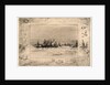 Le Port aux Mouettes, 19th century by Félix Hilaire Buhot