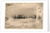 Le Port aux Mouettes, 19th century by Félix Hilaire Buhot