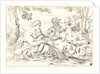 The Holy Family and St. Elizabeth and St. John, 17th century by Simone Cantarini