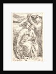 The Holy Family, 17th century by Simone Cantarini