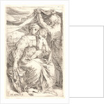 The Holy Family, 17th century by Simone Cantarini