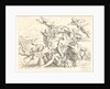 Rape of Europa, 17th century (printed later) by Simone Cantarini