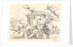 Rape of Europa, 17th century (printed later) by Simone Cantarini