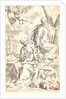 Rest in Egypt, 17th century by Simone Cantarini