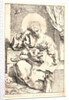Virgin and Child, 17th century by Simone Cantarini