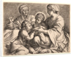 Virgin and Child with St. John and St. Anne, 1606 by Annibale Carracci
