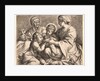 Virgin and Child with St. John and St. Anne, 1606 by Annibale Carracci
