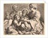 Virgin and Child with St. John and St. Anne, 1606 by Annibale Carracci