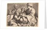 Virgin and Child with St. John and St. Anne, 1606 by Annibale Carracci