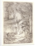 Discovery of the Bodies of Sts. Peter and Paul, ca. 1651 by Giovanni Benedetto Castiglione