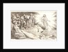 Raising of Lazarus, 1645 by Salvatore Castiglione