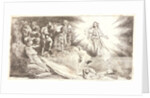 Raising of Lazarus, 1645 by Salvatore Castiglione