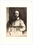 Portrait of Daubigny, 1862 by Charles Chaplin