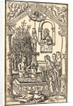 David and Bathsheba, ca. 1500 by Anonymous