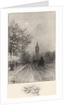 The Embankment, Westminster, London, 1892 by Félix Hilaire Buhot