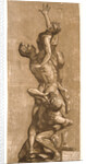 Rape of the Sabines, ca. 1584 by Andrea Andreani