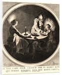 The Holy Family at Supper (Le Bénédicité), 1628 by Jacques Callot