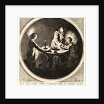 The Holy Family at Supper (Le Bénédicité), 1628 by Jacques Callot