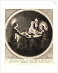 The Holy Family at Supper (Le Bénédicité), 1628 by Jacques Callot