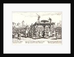 Breaking on the Wheel (La Ronde), 1633 by Jacques Callot