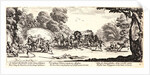 Highway Robbery and Murder (L'Attaque de la Diligence), 1633 by Jacques Callot