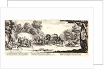 Highway Robbery and Murder (L'Attaque de la Diligence), 1633 by Jacques Callot