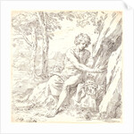 St. John the Baptist in the Desert, 17th century by Simone Cantarini