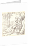 St. John the Baptist in the Desert, 17th century by Simone Cantarini