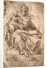 The Virgin and Child on a Cloud, 17th century by Simone Cantarini