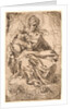 The Virgin and Child on a Cloud, 17th century by Simone Cantarini