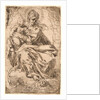 The Virgin and Child on a Cloud, 17th century by Simone Cantarini