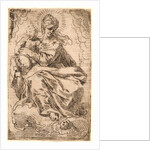 The Virgin and Child on a Cloud, 17th century by Simone Cantarini