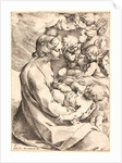Virgin and Child with Angels by Lodovico Carracci