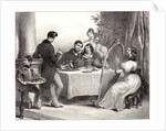 Le Café, 19th century by Achille Devéria