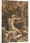 Seated Man Seen from the Back, ca. 1527- 1531 by Antonio da Trento
