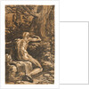 Seated Man Seen from the Back, ca. 1527- 1531 by Antonio da Trento