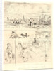 Environs de l'ancien Collège Rollin, 19th century by Félix Hilaire Buhot