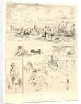 Environs de l'ancien Collège Rollin, 19th century by Félix Hilaire Buhot