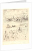 Environs de l'ancien Collège Rollin, 19th century by Félix Hilaire Buhot