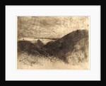 The Cliff, Bay of St. Malo (La Falaise, Baie de St. Malo), 1886 by Félix Hilaire Buhot