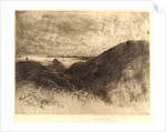 The Cliff, Bay of St. Malo (La Falaise, Baie de St. Malo), 1886 by Félix Hilaire Buhot